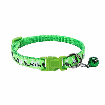 Pet Cat Dog Collar Easter Bunny Rabbit Cat Collar Buckle Necklace with Bell Collar for Cat Dog Pet Supplies Cat Accessories
