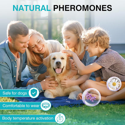 Ultimate 6-Pack Calming Dog Collars with Pheromones – 60 Days of Stress Relief for Small, Medium, and Large Dogs, Adjustable & Waterproof