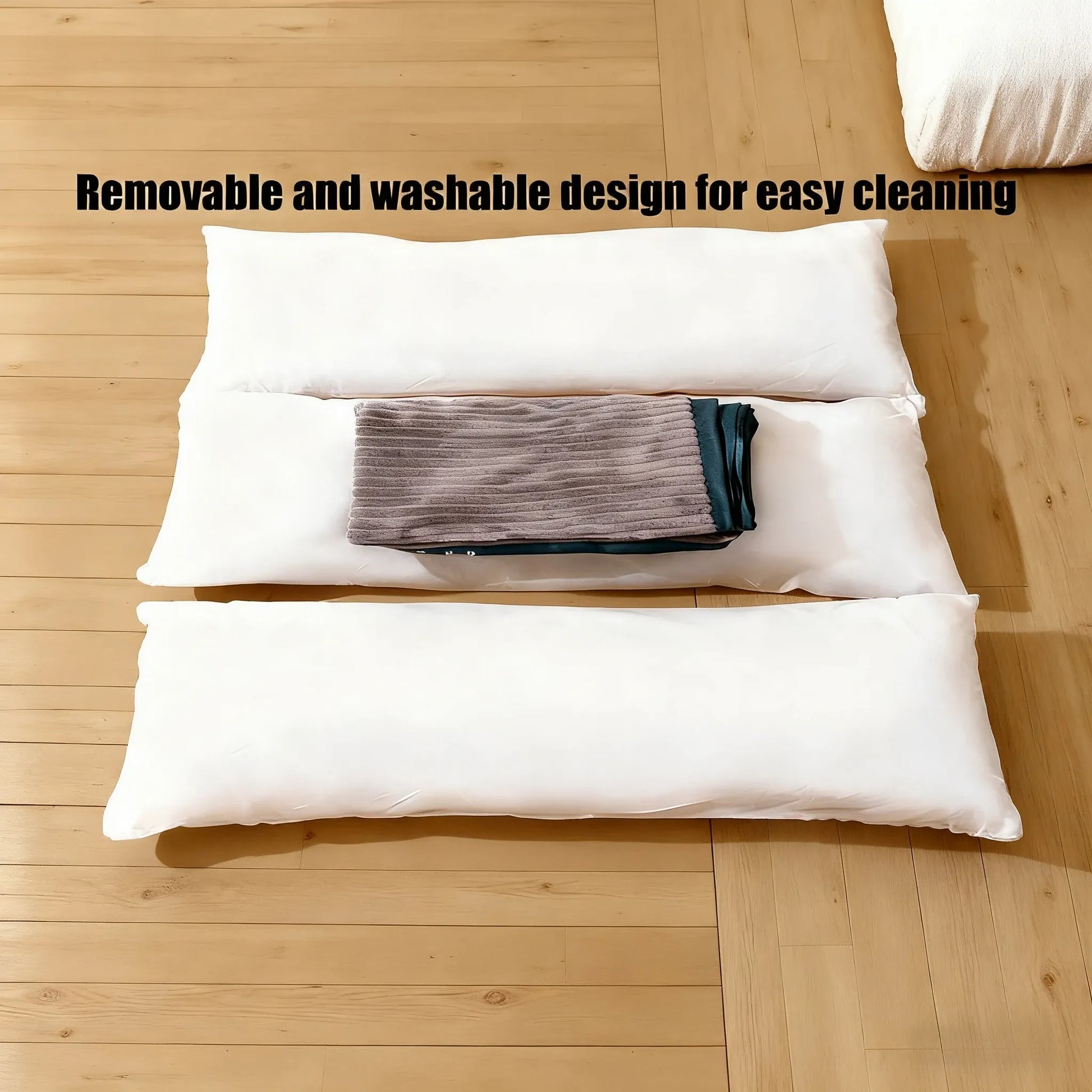 Hometravel , Washable Pet Mattress with Thick Cushion, Warm Cozy Sleeping Pad for Large Dogs, Comfortable Indoor Pet Bed