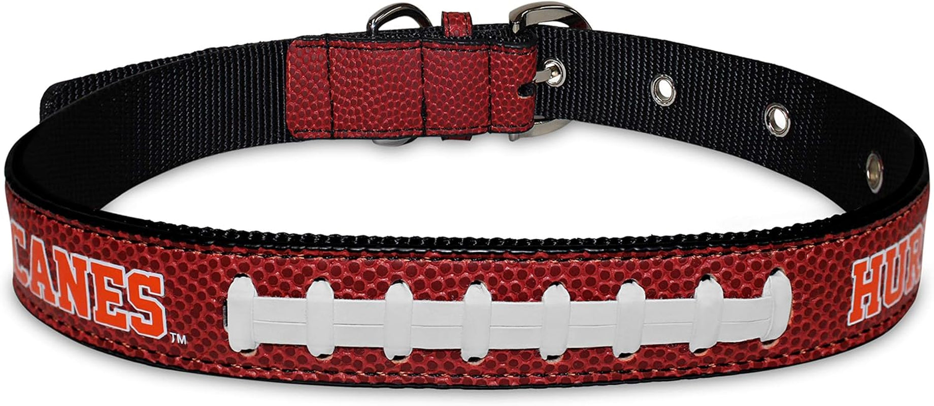 Best Dog Collar. New NCAA Signature PRO Pvc-Leather Premium PET Collars. Extra Tough & Durable! Super Stylish! 50+ Football Teams, 3