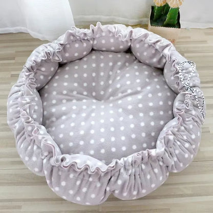 Drawstring Creative Soft Warm Nest Dual-Use Adjustable Pet Bed Nest Bed Pet Cushion for Cats Puppies Pet Supplies