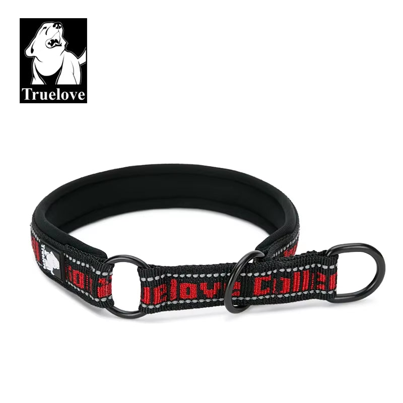 P-Chain Nylon Pet Collar Adjustable Reflective SBR Neoprene Pull-Resistant Explosion-Proof Dog and Cat Travel TLC5371