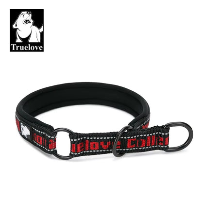 P-Chain Nylon Pet Collar Adjustable Reflective SBR Neoprene Pull-Resistant Explosion-Proof Dog and Cat Travel TLC5371