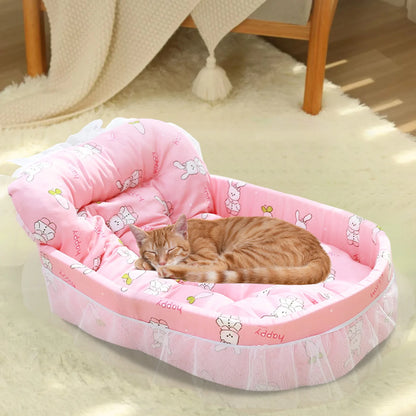 Clearance  Dog Bed Medium Size Dogs, Cat Beds for Indoor Cats, Pet Bed for Puppy and Kitty, Washable, Extra Soft, Anti-Slip Bottom