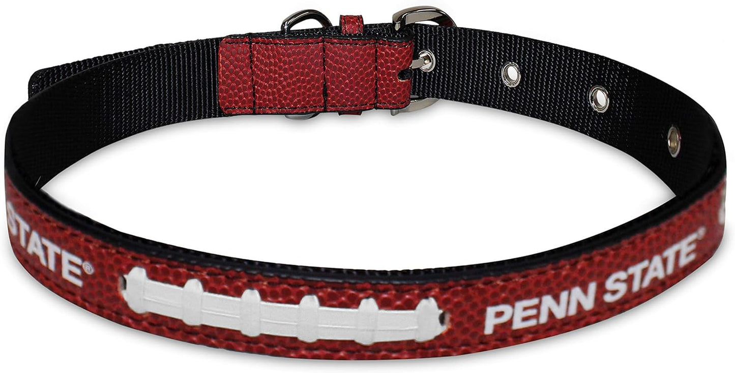 Best Dog Collar. New NCAA Signature PRO Pvc-Leather Premium PET Collars. Extra Tough & Durable! Super Stylish! 50+ Football Teams, 3