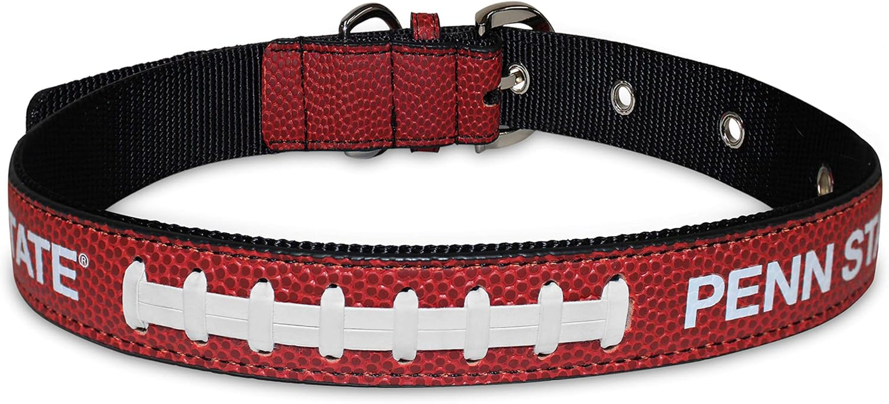 Best Dog Collar. New NCAA Signature PRO Pvc-Leather Premium PET Collars. Extra Tough & Durable! Super Stylish! 50+ Football Teams, 3