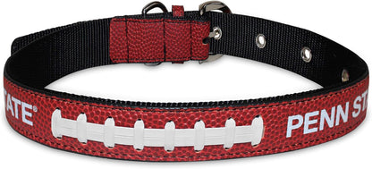 Best Dog Collar. New NCAA Signature PRO Pvc-Leather Premium PET Collars. Extra Tough & Durable! Super Stylish! 50+ Football Teams, 3