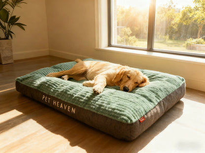 Hometravel , Washable Pet Mattress with Thick Cushion, Warm Cozy Sleeping Pad for Large Dogs, Comfortable Indoor Pet Bed