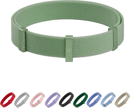 Safety Cat Collar - U.S. IDA Gold Awarding Design, Stretch Elastic Quick Release, Non Breakaway - Light Weight for Kitten, Neck Fit 5.9'-11.8' for All Small Large Cat,S(Cocoa)