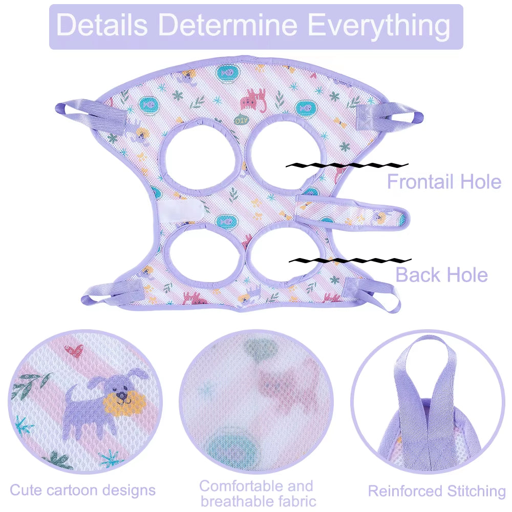 1PC Pet Grooming Hammock Dog Grooming Sling for Nail Clipping and Dog Bathing Use - Adjustable Sling for Dogs and Cats
