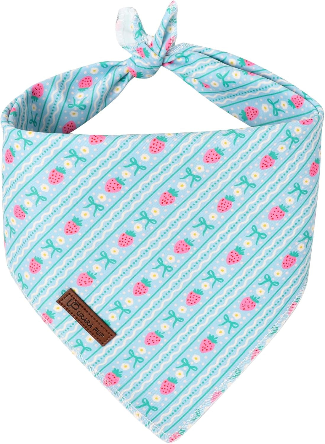 Dog Collar-Autumn Puppy Collars-Adjustable Strawberry Pet Collar for Small,Medium,Large Dogs-Durable & Cute Design