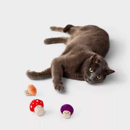 Toadstool Friends Cat Plush Toy Set - 3Pc - Boots & Barkley™