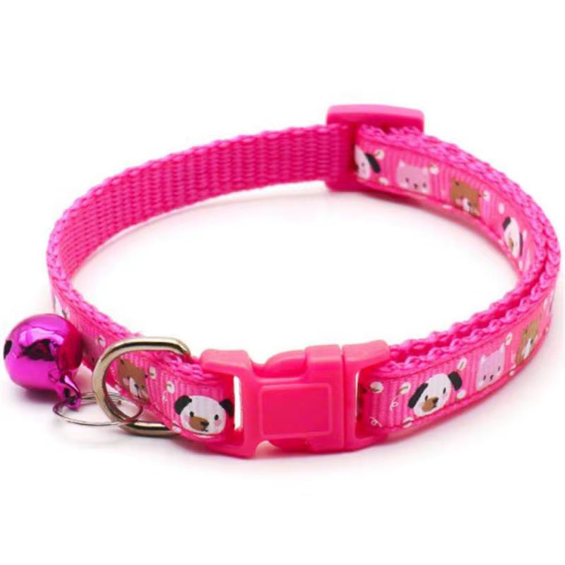 Pet Cat Dog Collar Easter Bunny Rabbit Cat Collar Buckle Necklace with Bell Collar for Cat Dog Pet Supplies Cat Accessories