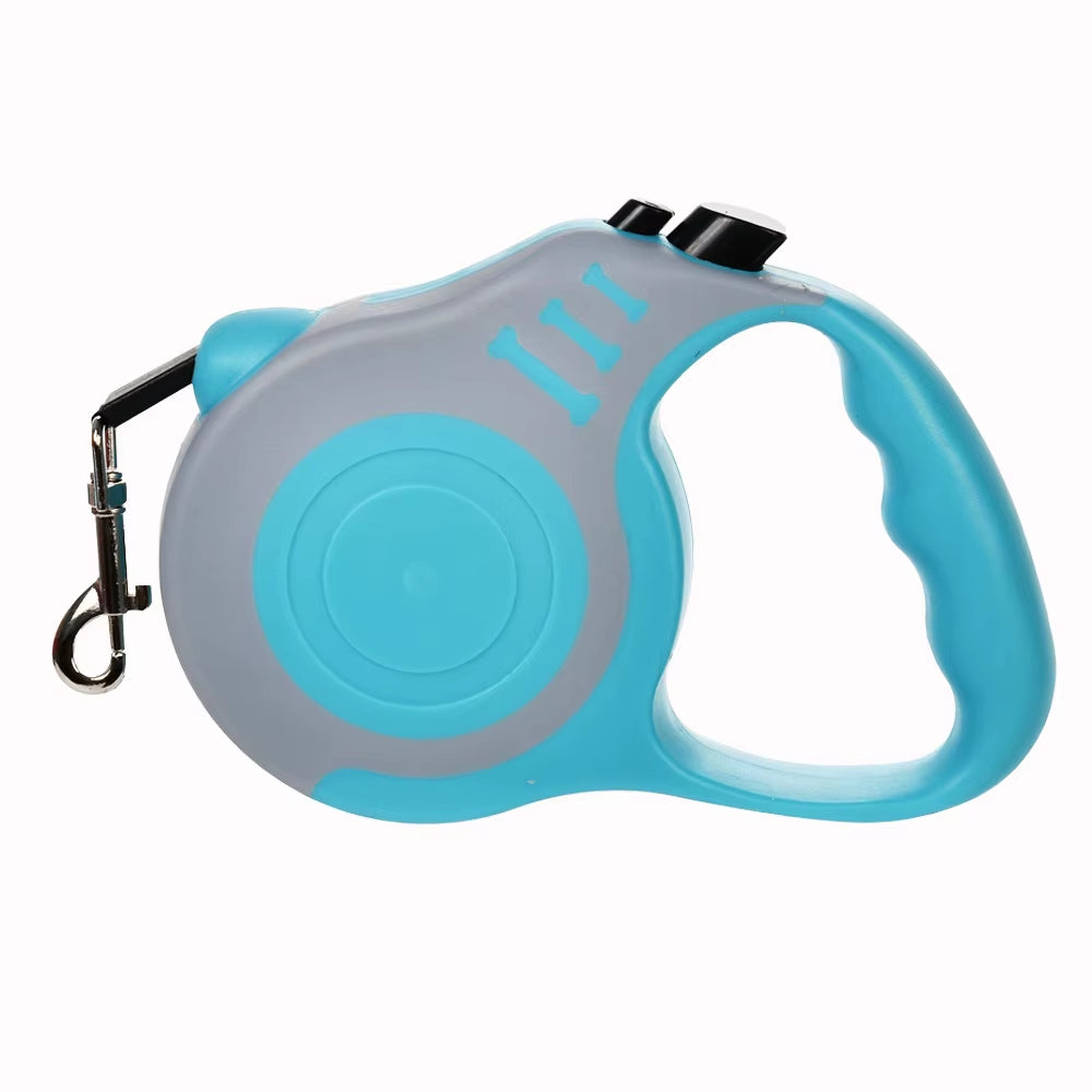 3 Meters 5 Meter Retractable Pet Dog Leash for Small Big Dogs Hiking Walking Traction Rope French Bulldog Chihuahua Accessories