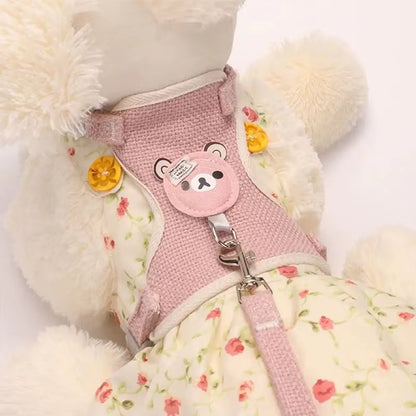 Kittens Harness Pet Collar Supplies for Cats Small Breeds Products Pets Collars Kitten Products Pet Puppy Harness Things