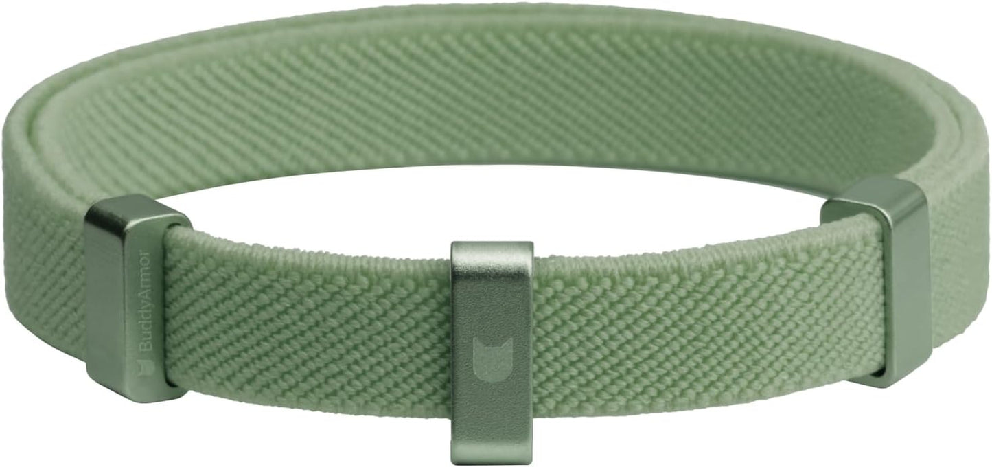 Safety Cat Collar - U.S. IDA Gold Awarding Design, Stretch Elastic Quick Release, Non Breakaway - Light Weight for Kitten, Neck Fit 5.9'-11.8' for All Small Large Cat,S(Cocoa)