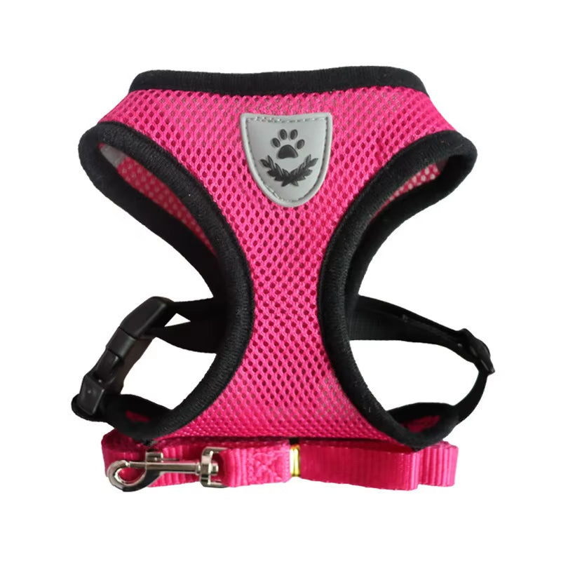 Cat Leash and Harness Cat Tent Kitten Harness Strap for Cats Neck Belt anti Escape Pets Vest Harness Dog Neck Belt MBD01
