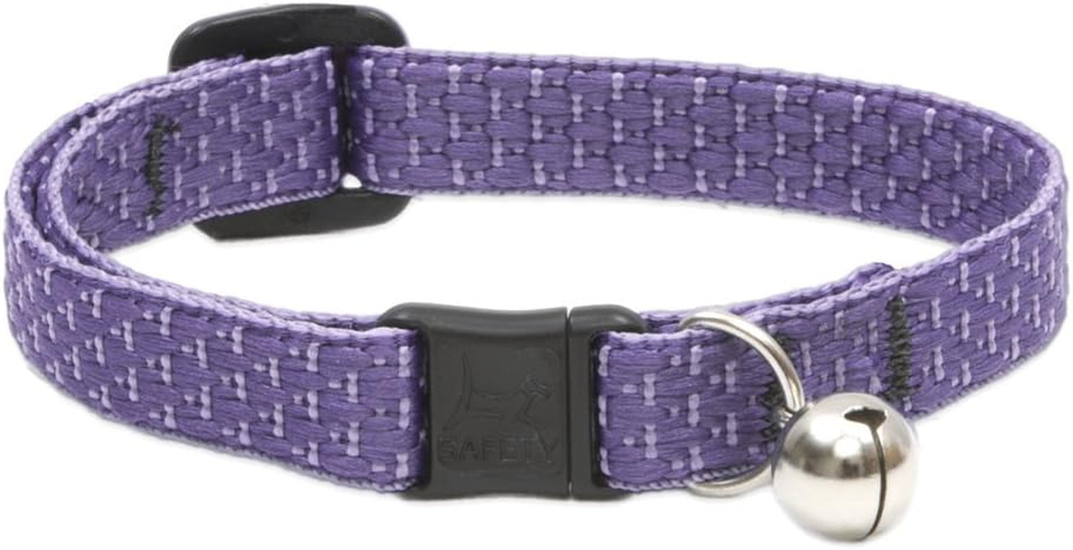 Eco 1/2" Berry Cat Safety Collar with Bell , 8-12"