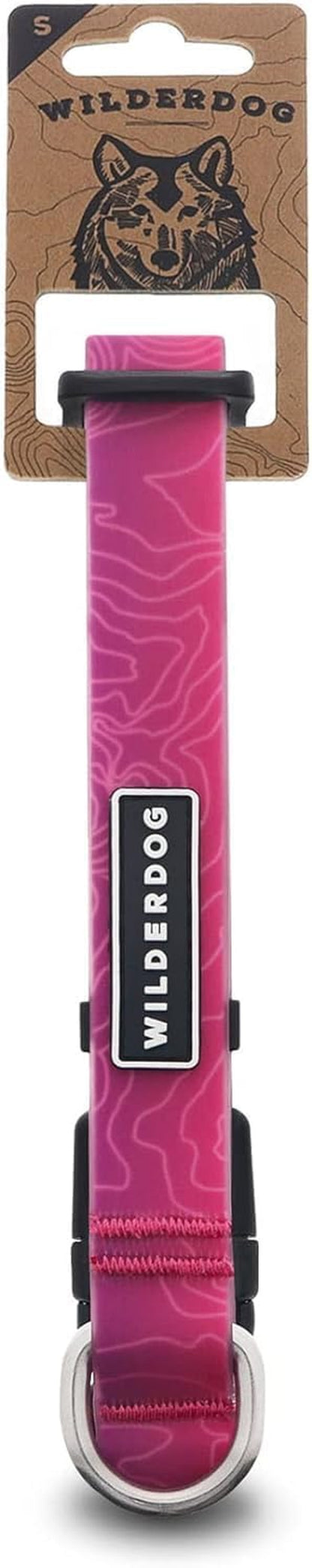 Waterproof Dog Collar - Repels Water & Dirt - Medium 13"-18" - Olive