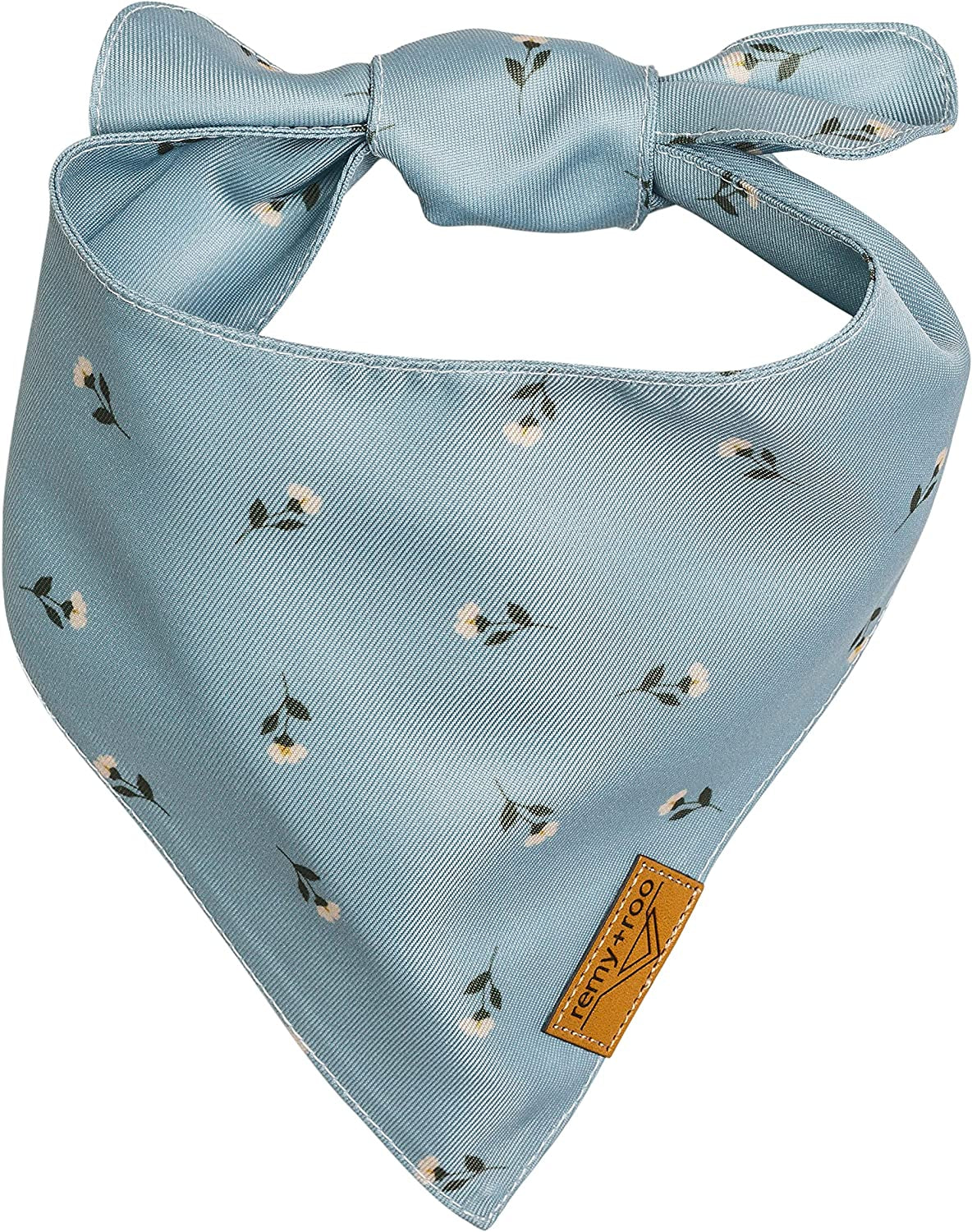 Small Spring Dog Bandanas - 4 Pack Emily Set | Premium Durable Adjustable Polyester Fabric Dog Scarfs | Patented Shape Girl Dog Bandana, Trendy Patterns, Floral Dog Bandana