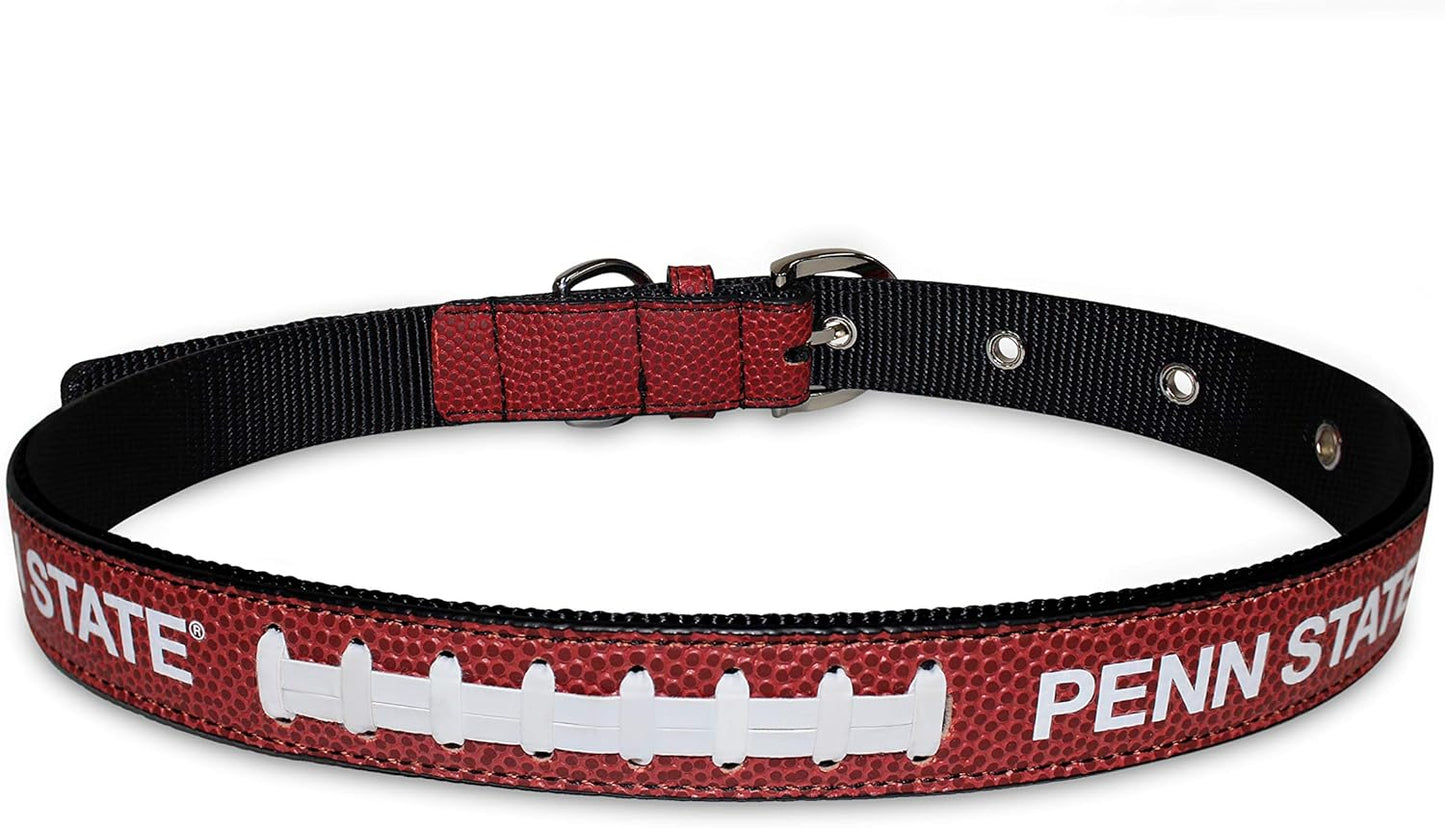 Best Dog Collar. New NCAA Signature PRO Pvc-Leather Premium PET Collars. Extra Tough & Durable! Super Stylish! 50+ Football Teams, 3