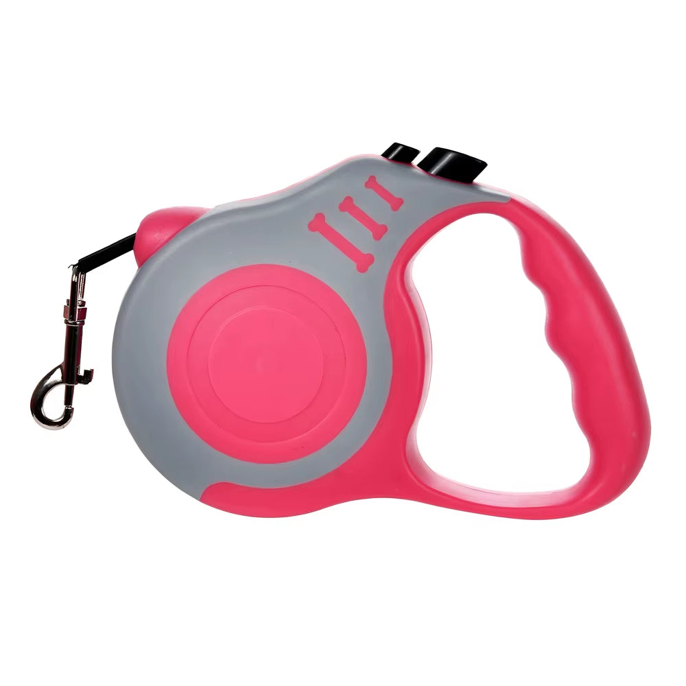 3 Meters 5 Meter Retractable Pet Dog Leash for Small Big Dogs Hiking Walking Traction Rope French Bulldog Chihuahua Accessories