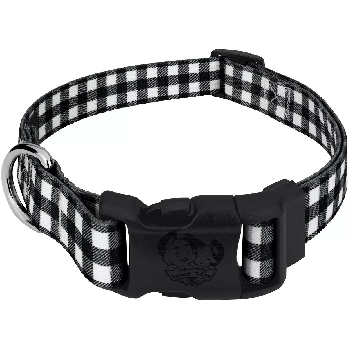 Country Brook Petz Deluxe Dog Collar - Christmas Collection - Made in the U.S.A.
