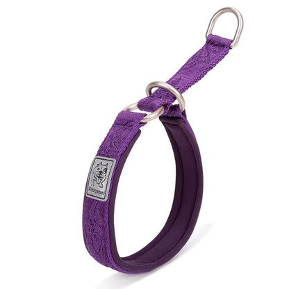 P Chain Pet Reflective Collar Nylon Best Neoprene Padded Half Choke Training Lightweight Washable Sports YC1852