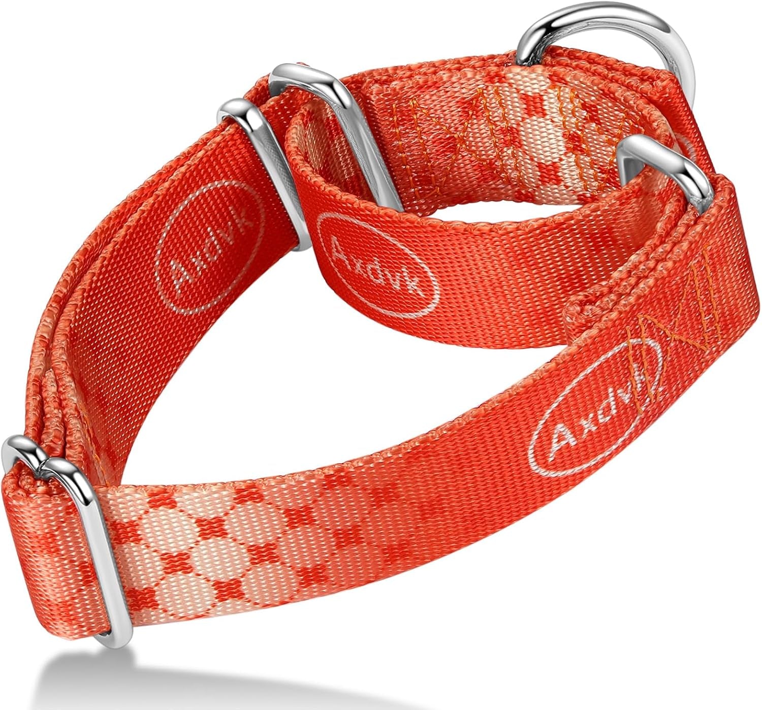 Martingale Dog Collar Colorful Gradient Fashionable - Anti-Escape Soft Durable Pets Collar for Walking Training Outdoor Daily Use -Medium,Turquoise Gradient