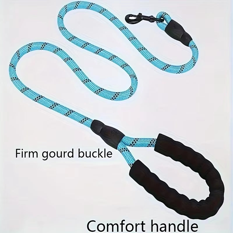 120/150/200/300CM Reflective Dog Leash Soft Handle Dog Leash Reinforced Leash for Small Medium Large Dogs Big Dog Supplies
