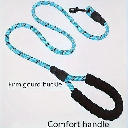 120/150/200/300CM Reflective Dog Leash Soft Handle Dog Leash Reinforced Leash for Small Medium Large Dogs Big Dog Supplies
