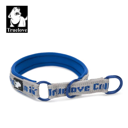 P-Chain Nylon Pet Collar Adjustable Reflective SBR Neoprene Pull-Resistant Explosion-Proof Dog and Cat Travel TLC5371