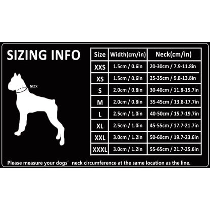 P-Chain Nylon Pet Collar Adjustable Reflective SBR Neoprene Pull-Resistant Explosion-Proof Dog and Cat Travel TLC5371