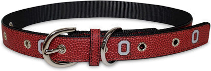 Best Dog Collar. New NCAA Signature PRO Pvc-Leather Premium PET Collars. Extra Tough & Durable! Super Stylish! 50+ Football Teams, 3