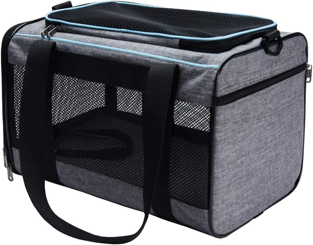 19X12X12 Inches Cat, Dog Carrier for Pets up to 22 Lbs, Soft-Sided Cat Bag Animal Carriers Travel Puppy Carry as a Toy of Fabric Pet Home