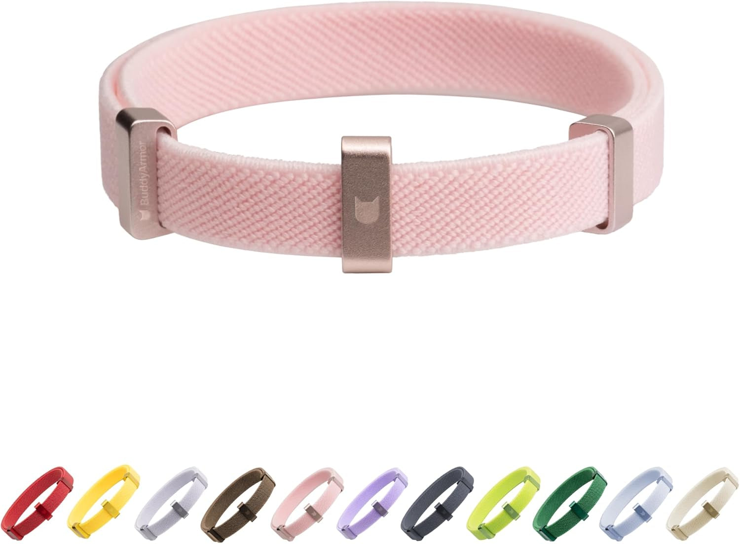 Safety Cat Collar - U.S. IDA Gold Awarding Design, Stretch Elastic Quick Release, Non Breakaway - Light Weight for Kitten, Neck Fit 5.9'-11.8' for All Small Large Cat,S(Cocoa)