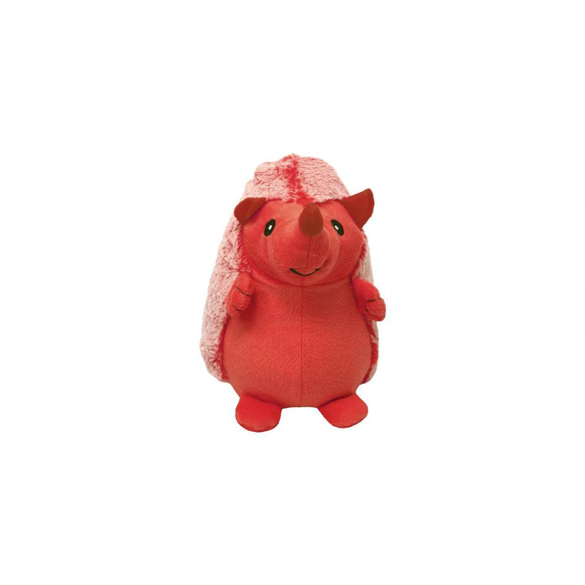 Multipet Mini Hedgehog Dog Toy - Red - 4"