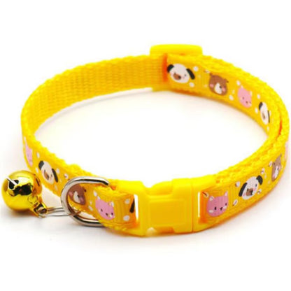 Pet Cat Dog Collar Easter Bunny Rabbit Cat Collar Buckle Necklace with Bell Collar for Cat Dog Pet Supplies Cat Accessories