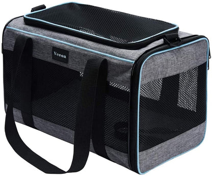 19X12X12 Inches Cat, Dog Carrier for Pets up to 22 Lbs, Soft-Sided Cat Bag Animal Carriers Travel Puppy Carry as a Toy of Fabric Pet Home