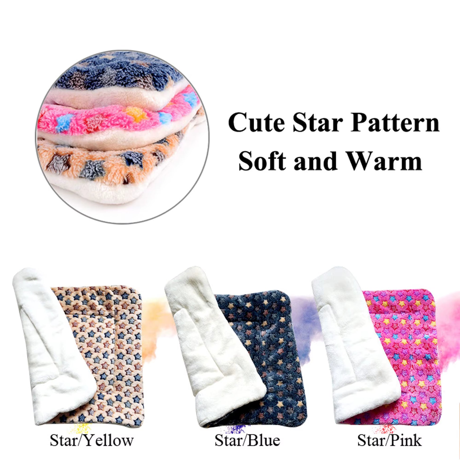 Multi-Model Pet Flannel Winter Sleeping Mat Kennel Mat Blanket Pet Warm Mat Suitable for Large Medium and Small Pets