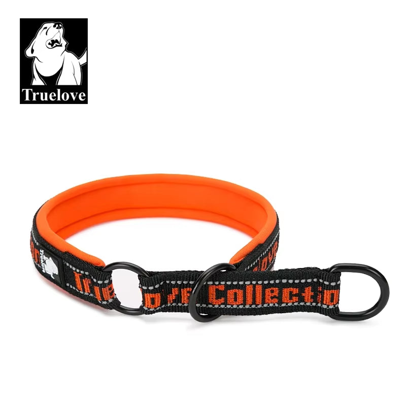 P-Chain Nylon Pet Collar Adjustable Reflective SBR Neoprene Pull-Resistant Explosion-Proof Dog and Cat Travel TLC5371