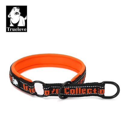 P-Chain Nylon Pet Collar Adjustable Reflective SBR Neoprene Pull-Resistant Explosion-Proof Dog and Cat Travel TLC5371