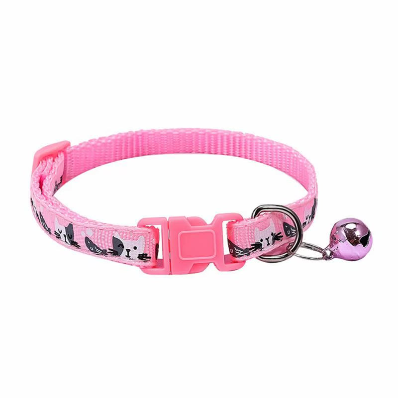 Pet Cat Dog Collar Easter Bunny Rabbit Cat Collar Buckle Necklace with Bell Collar for Cat Dog Pet Supplies Cat Accessories