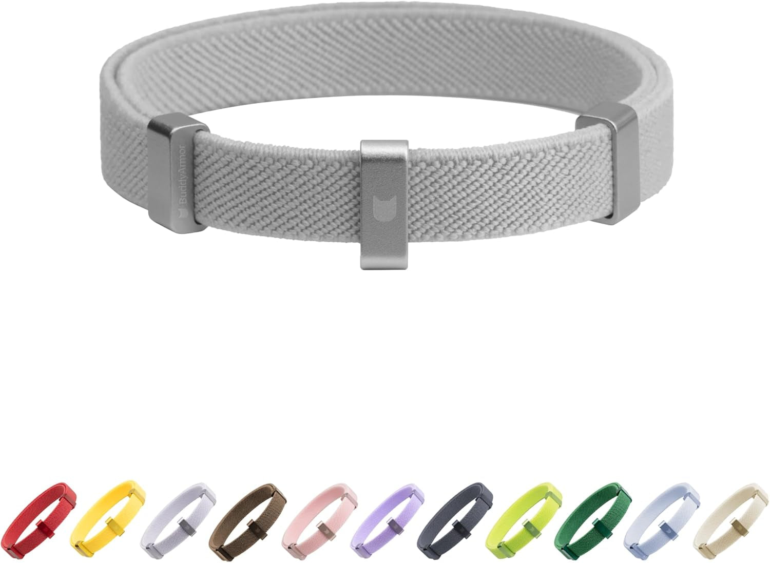 Safety Cat Collar - U.S. IDA Gold Awarding Design, Stretch Elastic Quick Release, Non Breakaway - Light Weight for Kitten, Neck Fit 5.9'-11.8' for All Small Large Cat,S(Cocoa)