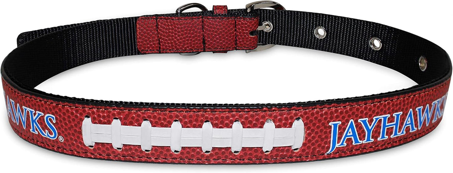 Best Dog Collar. New NCAA Signature PRO Pvc-Leather Premium PET Collars. Extra Tough & Durable! Super Stylish! 50+ Football Teams, 3