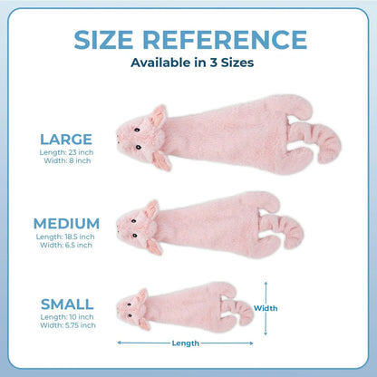 2-In-1 Fun Skin Stuffless Dog Squeaky Toy Pig & Wild Duck, Small