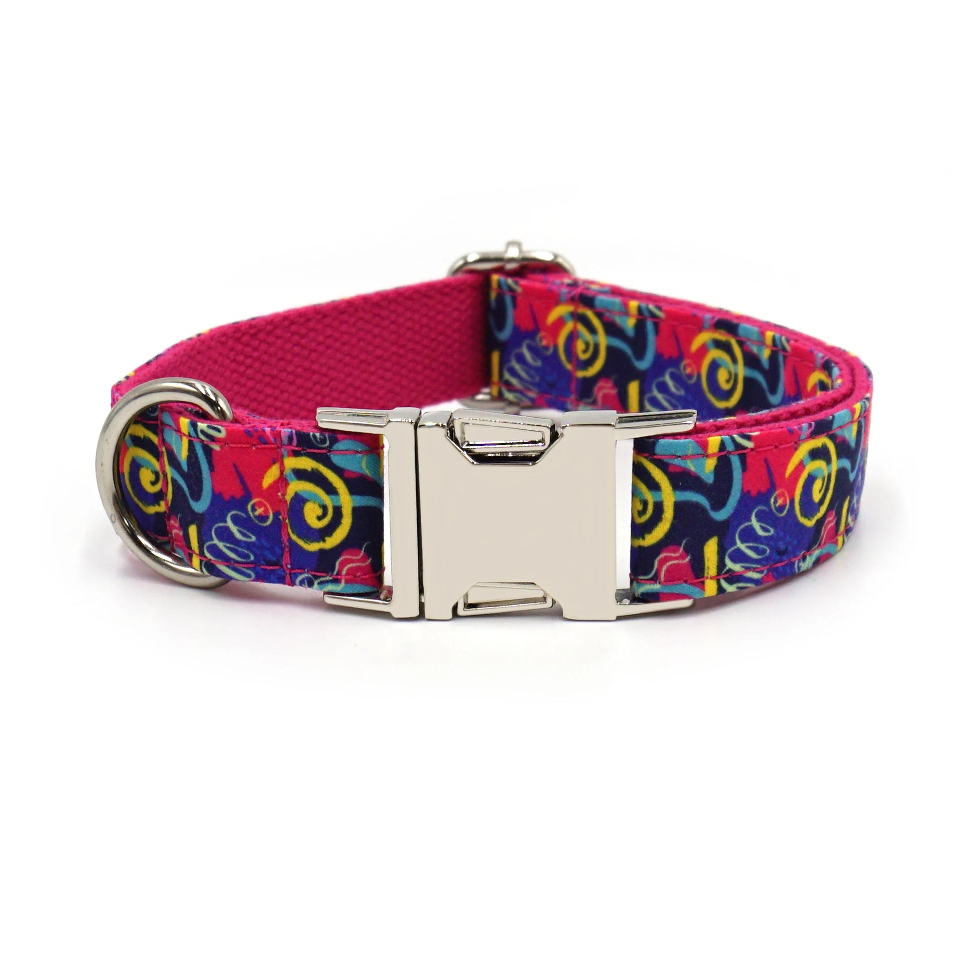 Trendy Products 2024 Spring and Summer Fashion Print Dog Cooling Collar Training Collar Adjustable Dog Polyester Dog Collar