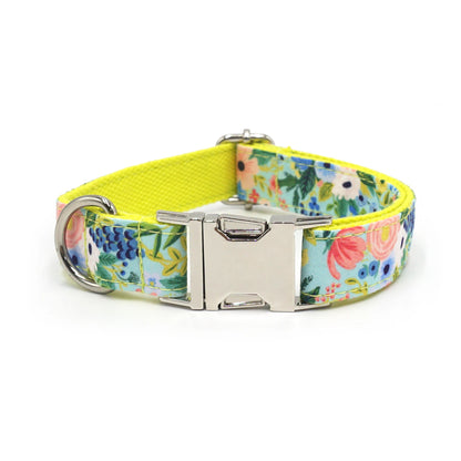 Trendy Products 2024 Spring and Summer Fashion Print Dog Cooling Collar Training Collar Adjustable Dog Polyester Dog Collar