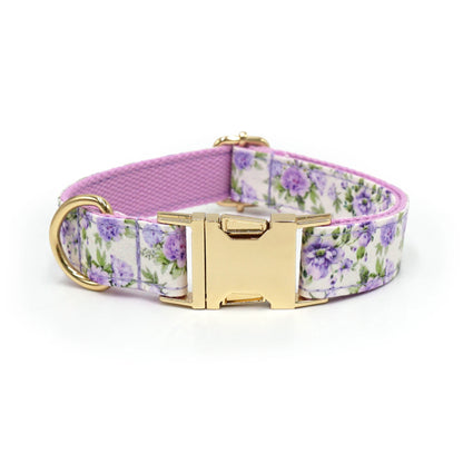 Trendy Products 2024 Spring and Summer Fashion Print Dog Cooling Collar Training Collar Adjustable Dog Polyester Dog Collar