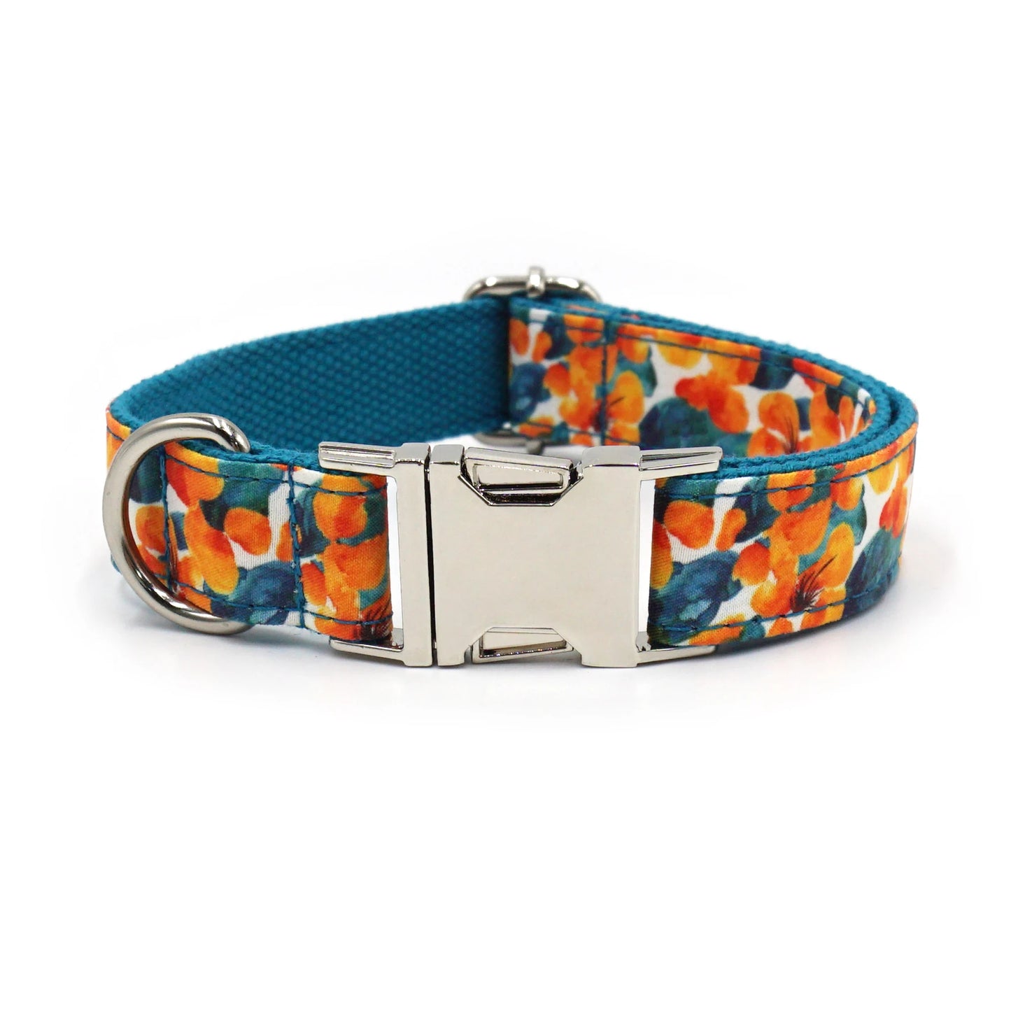 Trendy Products 2024 Spring and Summer Fashion Print Dog Cooling Collar Training Collar Adjustable Dog Polyester Dog Collar